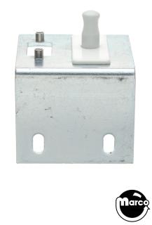 Interlock switch assembly coin door