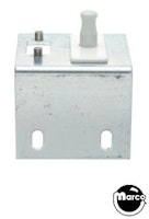 Coin door interlock switch assembly