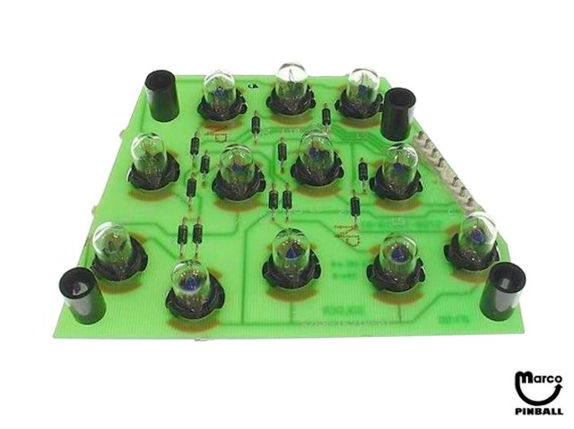 STAR WARS E1 (Williams) 12 lamp pcb assy