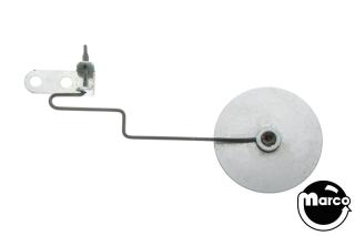 Hole flap wire assembly Gottlieb red