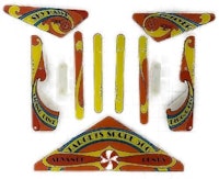AIR ACES (Bally) Plastic set