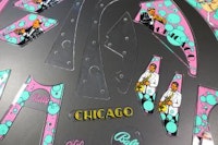 OLD CHICAGO (Bally) Plastic set