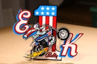 EVEL KNIEVEL (Bally) Plastic set