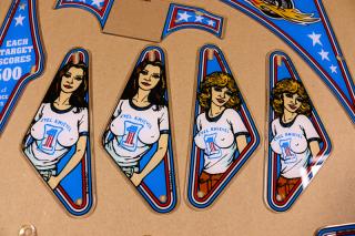 EVEL KNIEVEL (Bally) Plastic set