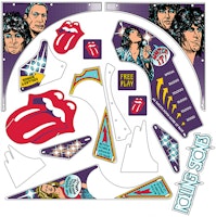 ROLLING STONES (Bally) Plastic set
