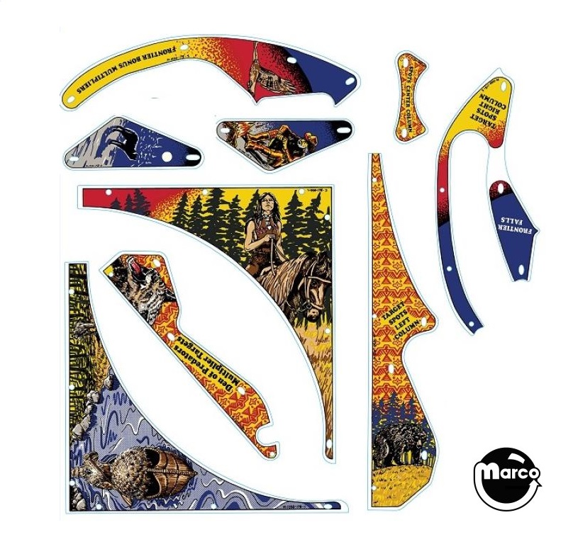 FRONTIER (Bally) Plastic set M-1330-178