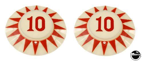 HOKUS POKUS (Bally) Pop bumper cap set PCS1360