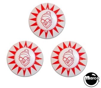 CAPTAIN FANTASTIC (Bally) Pop bumper cap set PCS1117