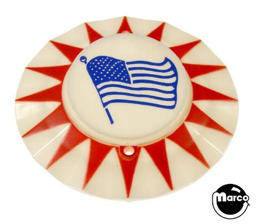Pop bumper cap Flag R/BL