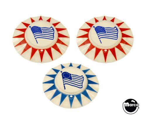 FREEDOM (Bally) Pop bumper cap set PCS1288