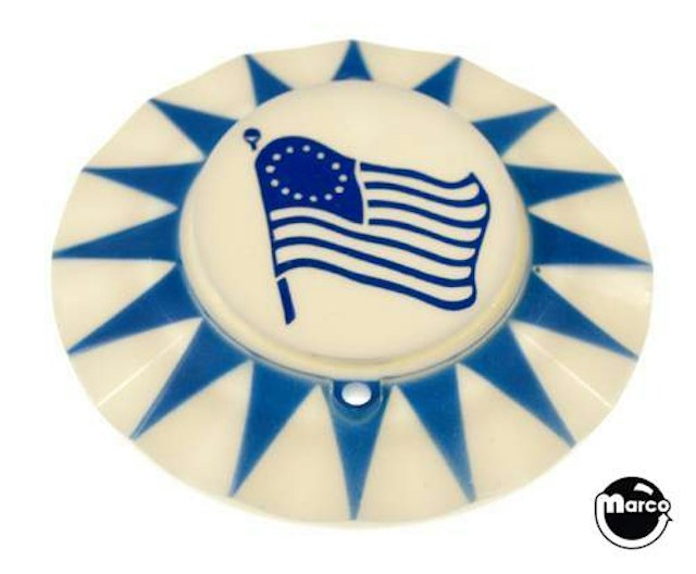 Pop bumper cap Flag BL/BL