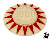 Pop bumper cap 'Points 1000 When Lit' R/GL