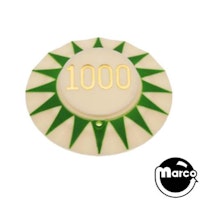 Pop bumper cap 1000 green G/GL