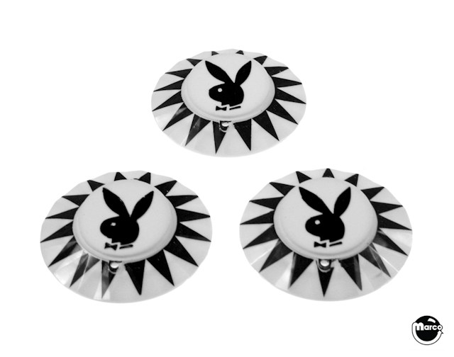 PLAYBOY (Bally 1978) pop bumper cap set PCS1551