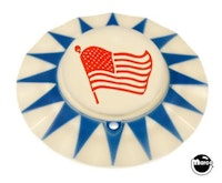 Pop bumper cap "Flag" B/R