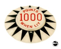 Pop bumper cap 'Points 1000 When Lit' K/R