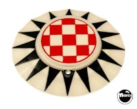 Pop bumper cap checker pattern K/R