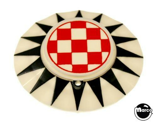 Pop bumper cap checker pattern K/R