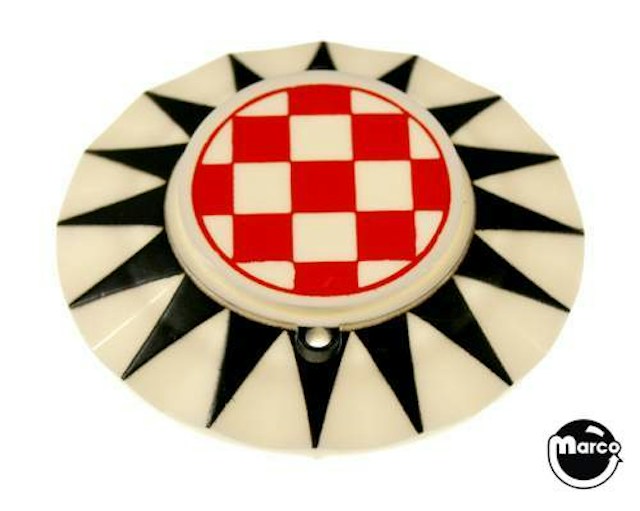 Pop bumper cap checker pattern K/R