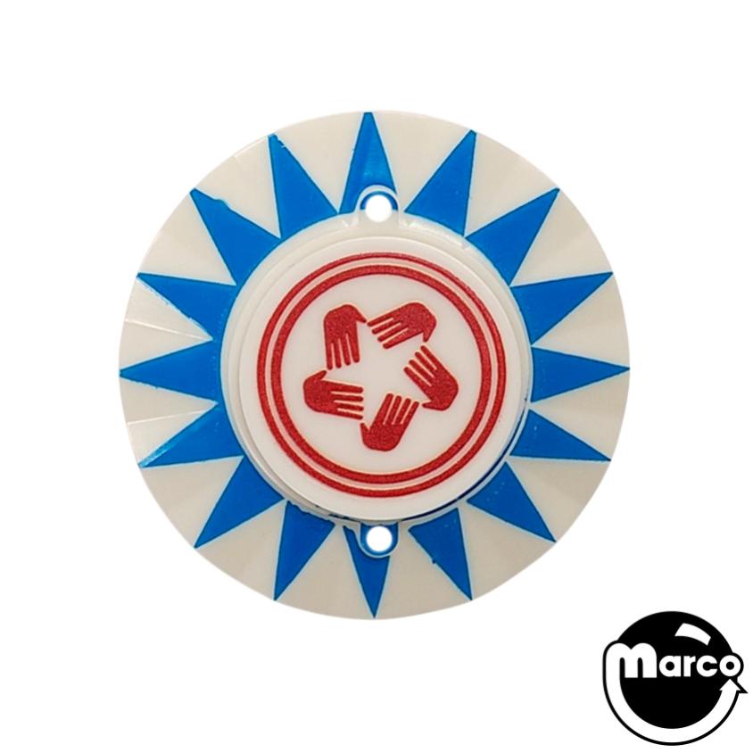 HARLEM GLOBETROTTERS (Bally) Pop bumper cap B/R