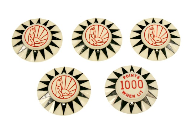 FUTURE SPA (Bally) Pop bumper cap set PCS1301 KIT WHEN OUT