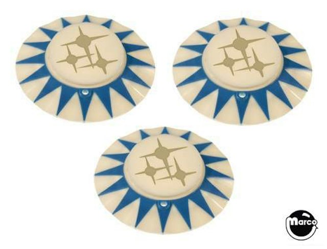 ROLLING STONES (Bally) Pop cap set 3 PCS1605