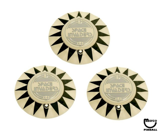SPACE INVADERS (Bally) Bumper cap set PCS1676