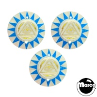 MYSTIC (Bally) Pop bumper cap set 3