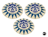 FRONTIER (Bally) pop bumper cap set