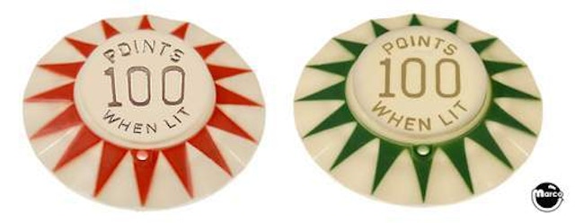 KNOCKOUT (Bally) Pop bumper cap set