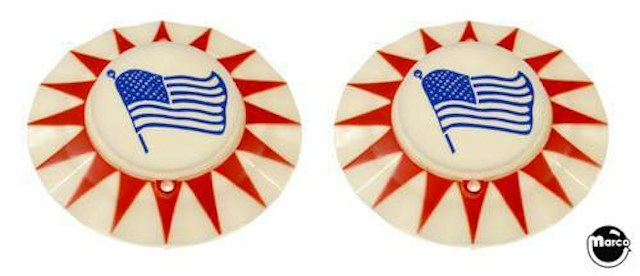 TWIN WIN (Bally) Pop bumper cap set