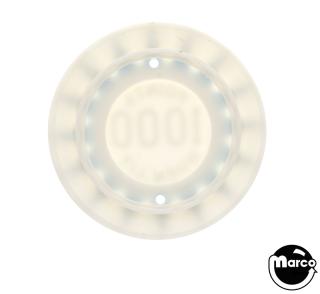 Pop bumper cap sunburst 'Points 1000 When Lit' B/G