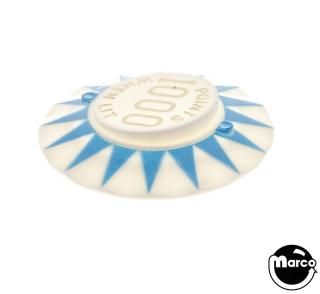 Pop bumper cap sunburst 'Points 1000 When Lit' B/G