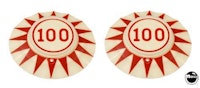 FLIP FLOP (Bally) Pop bumper cap set