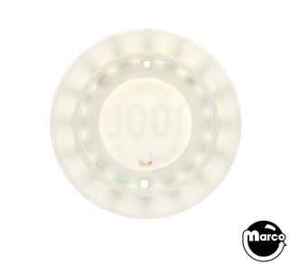 Pop bumper cap sunburst 'Points 1000 When Lit' G/GL