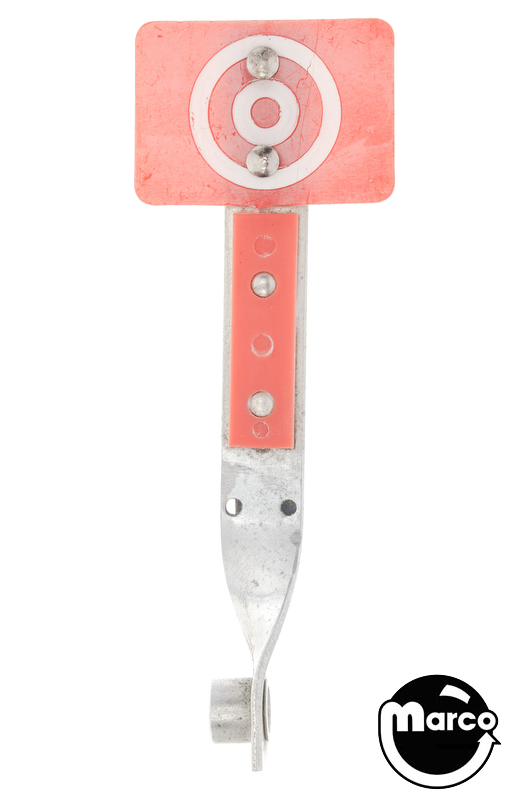 Drop target Stern early metal red/white bullseye