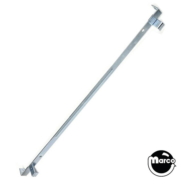 Backglass lock rail assembly Bally
