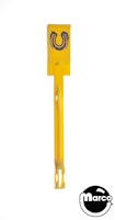 Drop target Bally/Midway yellow horseshoe