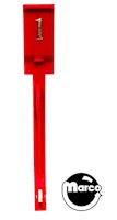 VIKING (Bally) Drop target red 1
