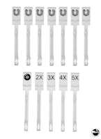 EIGHT BALL DELUXE (Bally) Drop target set DT1218