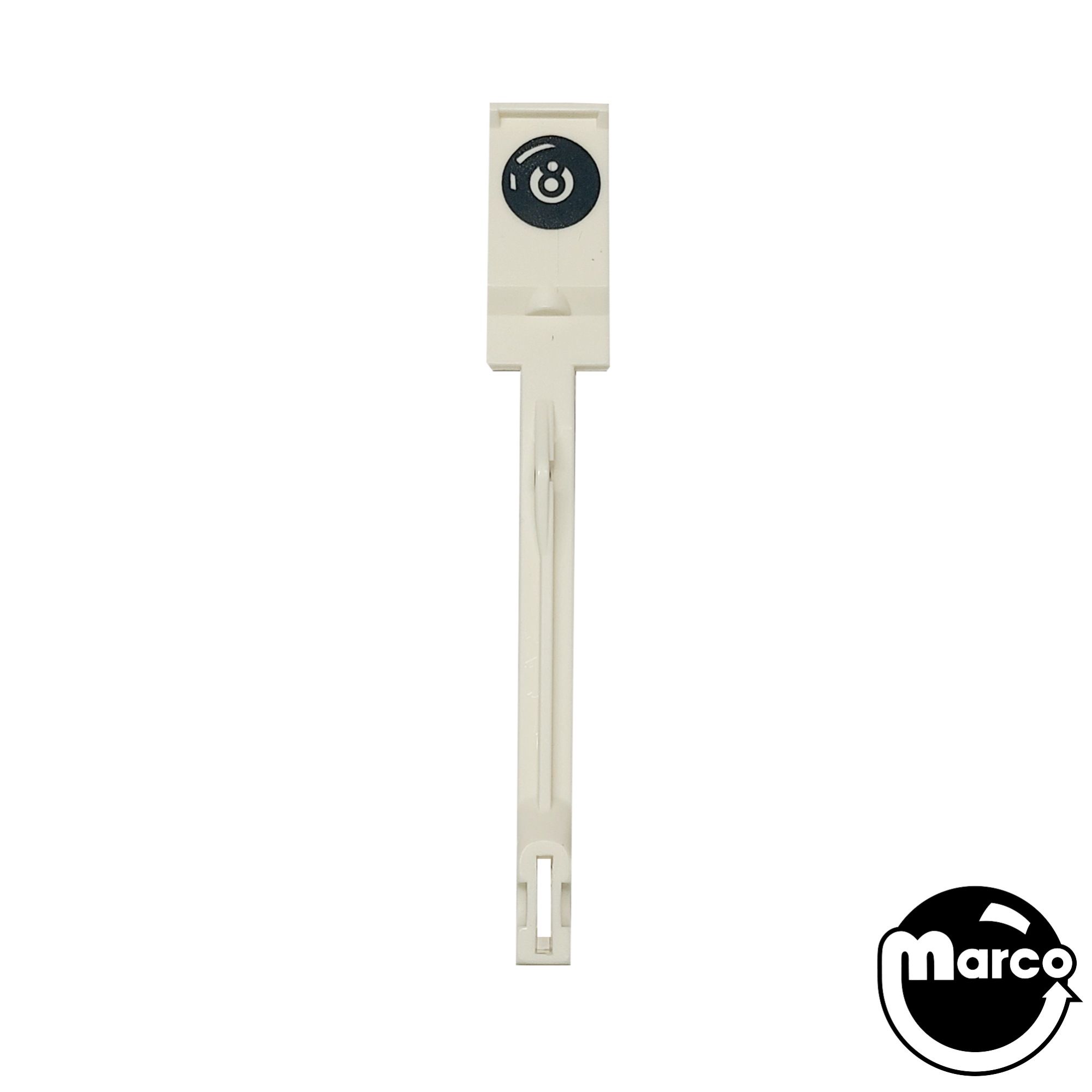Drop target Bally 8 Ball white
