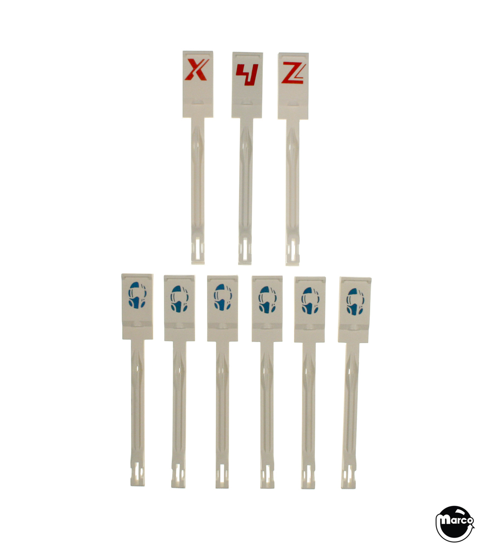 VECTOR (Bally) Drop target 9 piece set DT1832