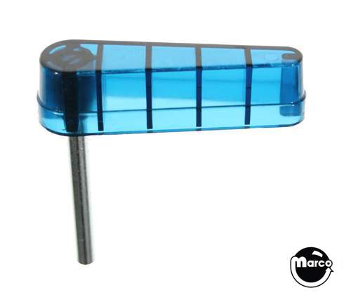 A-3994-2 - Flipper & shaft - Bally pre-1987 blue trans - Marco