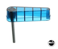 Flipper & shaft Bally 3 inch pre-1987 blue trans