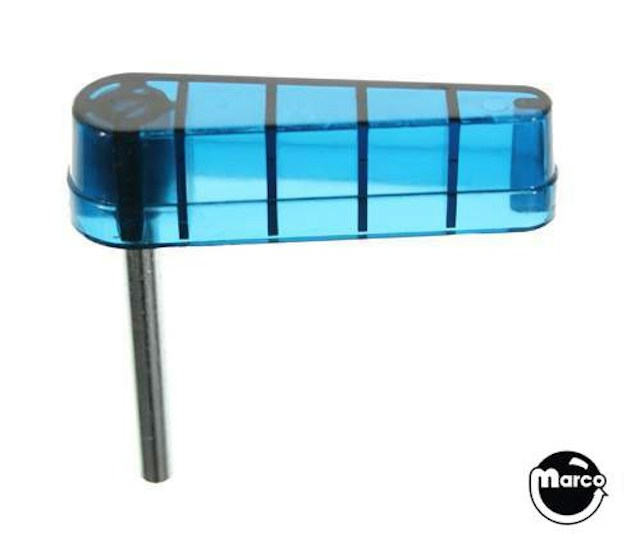 Flipper & shaft Bally 3 inch pre-1987 blue trans