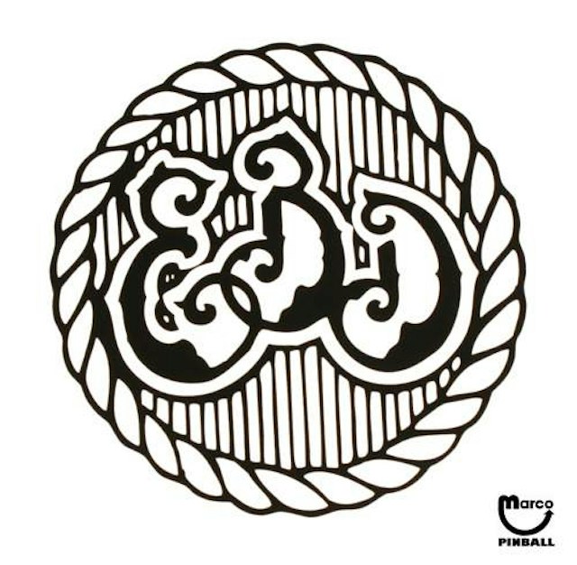 EIGHT BALL DELUXE (Bally) Decal pop cap