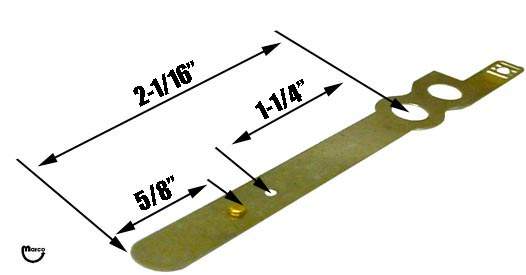 Leaf switch blade .012 inch with contact