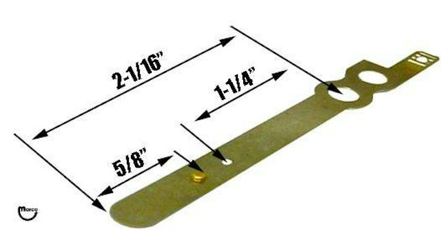 Leaf switch blade .012 inch with contact