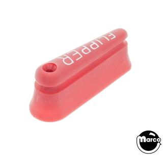 Flipper bat set - EM round top red/white print hole