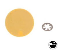 Target Face Rear Stud 1-1/8 inch - YELLOW